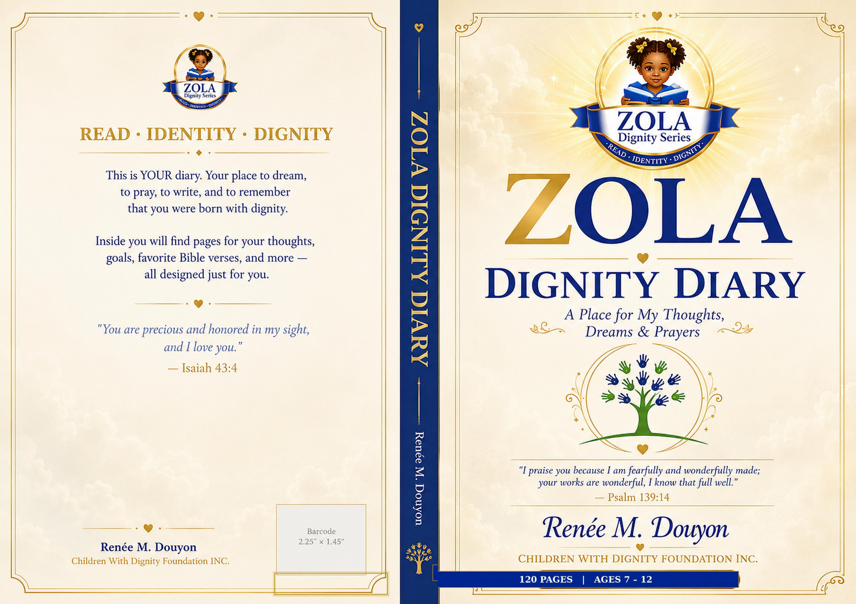 Zola Dignity Diary cover