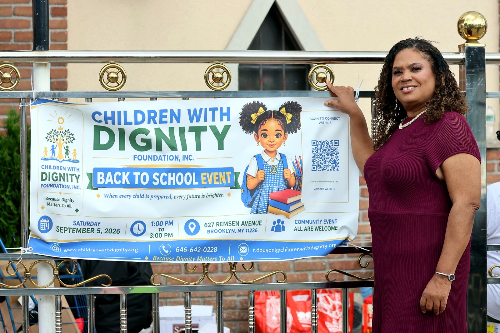 Children With Dignity Foundation banner representing community education and support