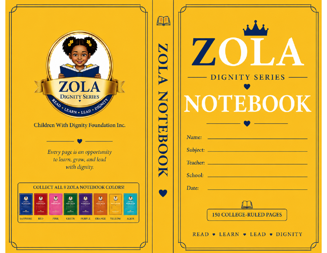 Zola Notebook Collection cover