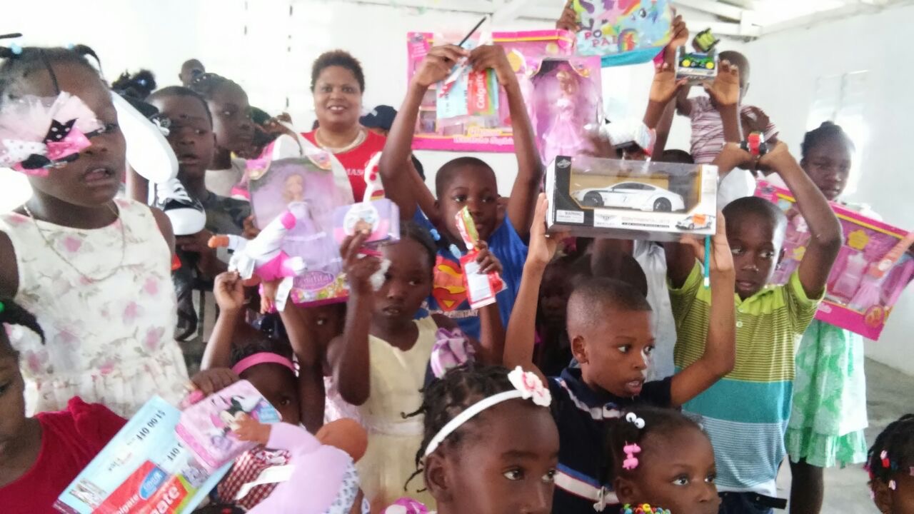 A group of children together at a Foundation program